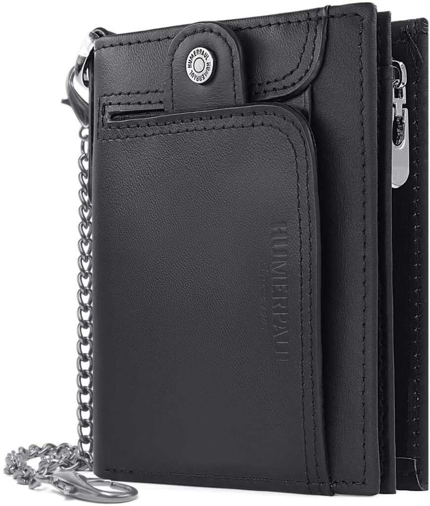 Mejores carteras con cadena hombre 12 Cartera-antirrobo
