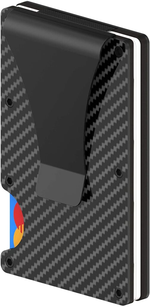 Mejores carteras con cadena hombre 21 Cartera-de-Tarjetas-Tarjetero-Hombre-Slim-Moda-RFID